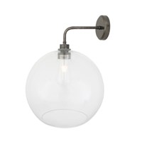 Leith Opal Glass Wall Light IP65