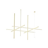 Coordinates C4 Long CLIII LED Ceiling Light Champagne