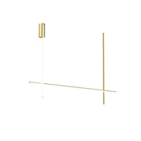 Coordinates C2 LED Ceiling Light Champagne