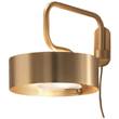 Masiero Sound A1 G18+V90 Wall Light Brushed Gold in LED
