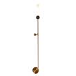 Aromas Delie Long LED Wall Light in Old Gold