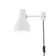 Anglepoise Type 75 Wall Light with Cable, Switch & Plug in Alpine White