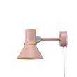 Anglepoise Type 80 Wall Light with Cable & Plug in Rose Pink