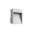 Flos My Way 110x100 Indoor/Outdoor 2700K LED Wall Light in Grey
