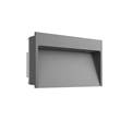Flos My Way 110x200 Indoor/Outdoor 2700K LED Wall Light in Anthracite