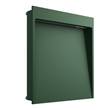Flos My Way 210x200 Indoor/Outdoor 2700K LED Wall Light in Forest green