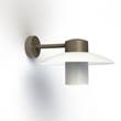 Roger Pradier Aubanne Frosted Glass Downwards Wall Bracket with Flexible Polycarbonate Reflector in Sandstone