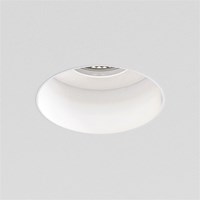 Trimless Slimline Round Fixed Fire-Rated Ceiling Light IP65