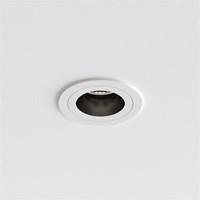 Pinhole Slimline Round Flush Fixed Fire-Rated Ceiling Light IP65