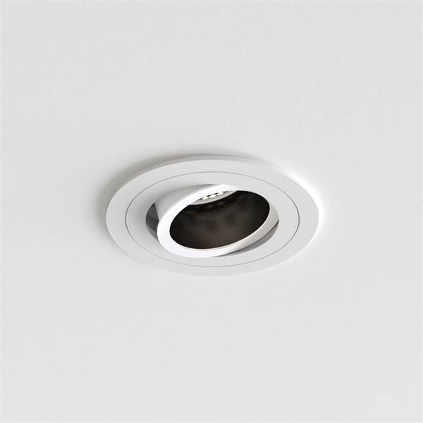 Astro Pinhole Slimline Round Adjustable Fire-Rated Ceiling Light