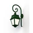 Roger Pradier Avenue 2 Model 2 LED Wall Light  with Opal PMMA in Racing Green