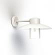 Roger Pradier Aubanne Clear Glass Wall Bracket with Flexible Polycarbonate Reflector in Pure White