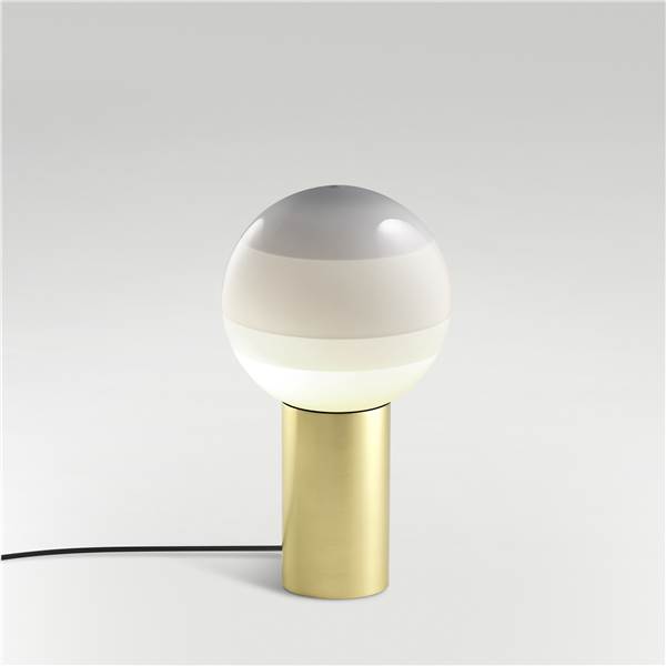 Marset Dipping Light Brushed Brass Base Table Lamp