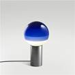 Marset Dipping Light Graphite Base Table Lamp in Blue