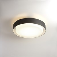 Plaff-On! 50 LED Outdoor Ceiling Light Black IP54