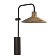 Bover Platet A/02 Wall Light in Antique Brass