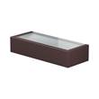 Flos Mile 2 Up 2700K LED Wall Washer in Deep Brown