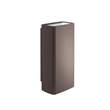 Flos Climber Up & Down 87 Beam 14 Outdoor 2700K LED Wall Washer in Deep Brown
