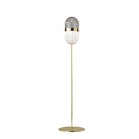 Pill Floor Lamp Gold 24K
