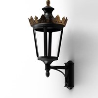 Louvre Model 5 Clear Glass LED Wall Light