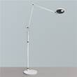 Artemide Demetra 2700K LED Floor Lamp with Floor Support in White