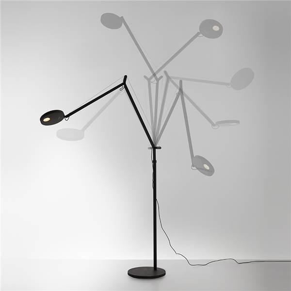 Artemide Demetra 2700K LED Floor Lamp with Floor Support