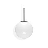 Opal 25cm LED Pendant Black/White