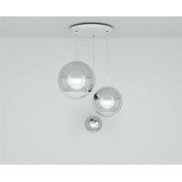 Mirror  Ball Range Round LED Pendant