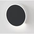 Vibia Alpha 7920 LED Wall Light in Black & Chrome