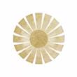 Marchetti Loto AP-PL 20 Mini LED Wall or Ceiling Light in Gold Leaf