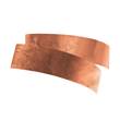 Marchetti Pura AP Wall Light with Bending Metal in Copper Leaf