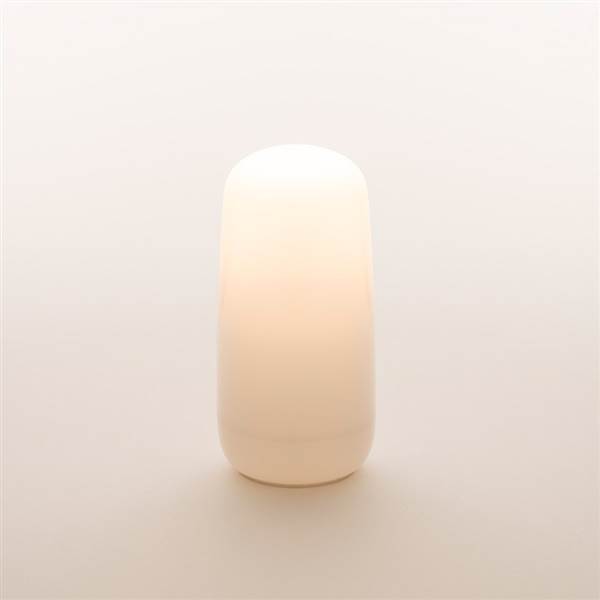 Artemide Gople Portable LED Table Lamp with White Diffuser