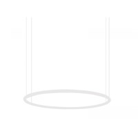 Alphabet of Light Circular 155 LED Pendant White