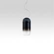 Artemide Gople Mini LED Pendant in Black/Blue
