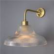 Mullan Lighting Mono Railway Glass Wall Light in Satin Brass
