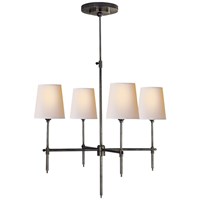 Bryant Small 4-Light Chandelier Natural Paper Shades