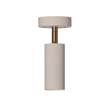 Rubn Joey Small H190 Ceiling Spotlight GU10 with Cup in White/Brass