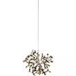 Terzani Argent 40 LED Pendant in Gold Plated