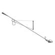Flos 265 Wall Light Painted Steel with Adjustable Arm in Grey