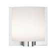 Flos Tilee White Ceiling/Wall Light with Blown Glass Diffuser in White