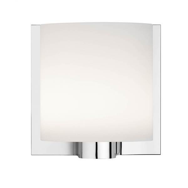 Flos Tilee White Ceiling/Wall Light with Blown Glass Diffuser