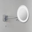 Astro Gena Swing-Arm Mirror Wall Light in Switched