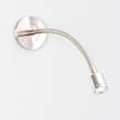 Astro Fosso Recess LED reading wall light in Nickel - Clearance
