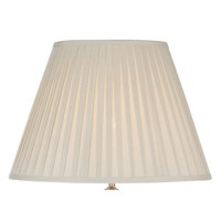 43cm Cotton Tapered Drum Shade Taupe