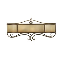 Justine 2-Light Wall Bracket Astral Bronze