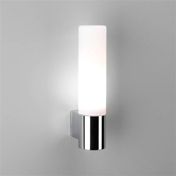 Astro Bari Frosted Glass Wall Light with Tube Base