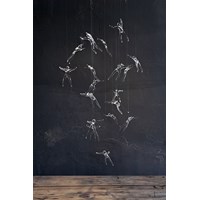 Angel Falls Suspension 12 Angels Brushed Nickel