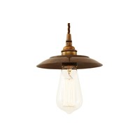 Industrial Dish Pendant