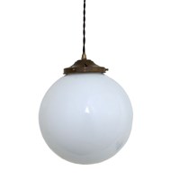 Gentry 30cm Opal Globe Pendant