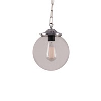 Riad 20cm Clear Globe Pendant